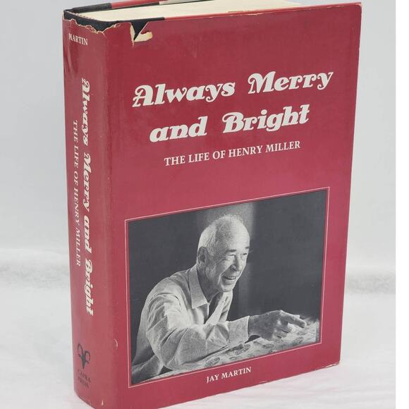 Capra Press Other - Always Merry and Bright Life of Henry Miller By Jay Martin Biography Vintage